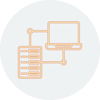 seo modern simgesinin vektör illüstrasyonu