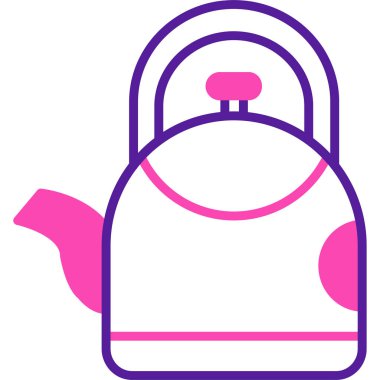 çanta simgesi, vektör illüstrasyonu basit tasarım