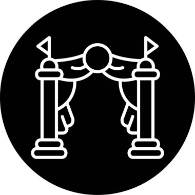 Modern b 'nin vektör illüstrasyonu eksik simgesi