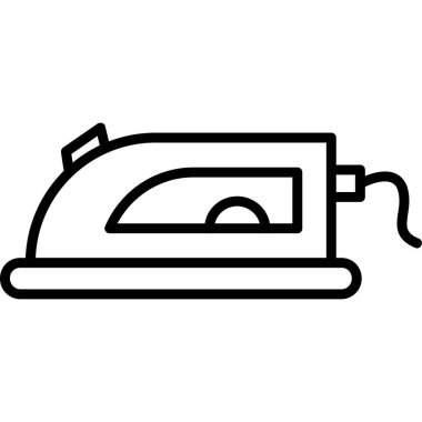 Elektrik demir simge vektör çizim