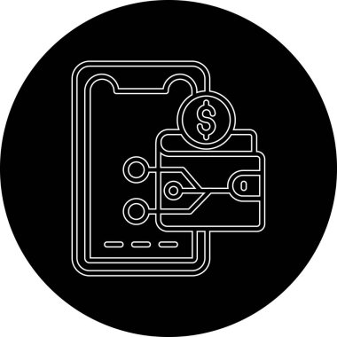 para simgesi vektör illüstrasyonu