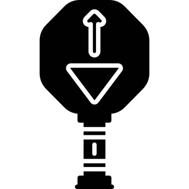 Beyaz arkaplanda bir lambanın vektör illüstrasyonu