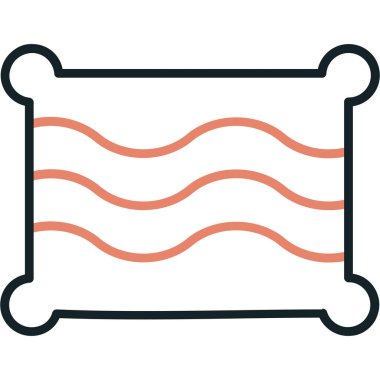 Gıda simgesinin vektör illüstrasyonu