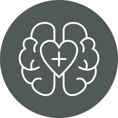 Bir beyin vektör çizim