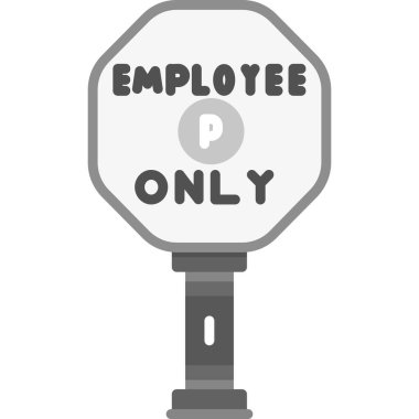 izole trafik işareti simgesi.