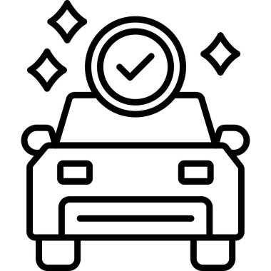 araba kontrol simgesi, özet biçimi