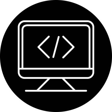 seo modern simgesinin vektör illüstrasyonu