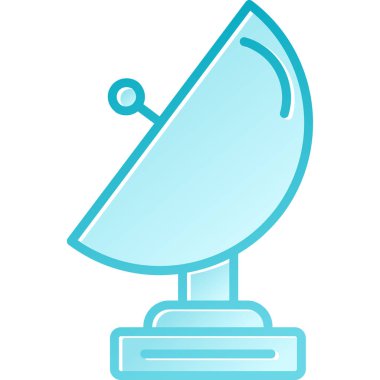 Beyaz arkaplanda modern çizgi film ödülünün vektörü