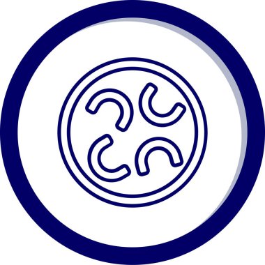 Bozuk para. Web simgesi basit illüstrasyon