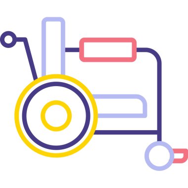 elektrik kablo ağ simgesi basit tasarım