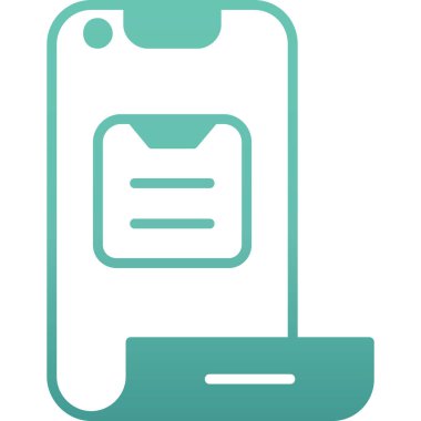 cep telefonu ikonu vektör illüstrasyonu