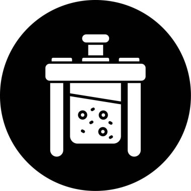 Modern b 'nin vektör illüstrasyonu simge suyundan yoksun.