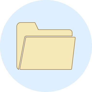 Dizin ikonu vektör illüstrasyonu. Kağıt dizin vektörü. dizin simgesi