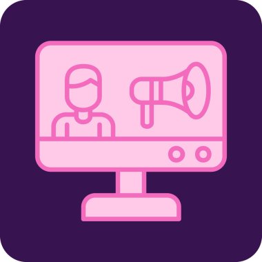 Hoparlörün vektör illüstrasyonu