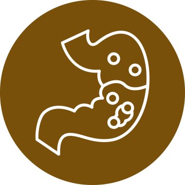 Bir bebek simgesinin vektör illüstrasyonu