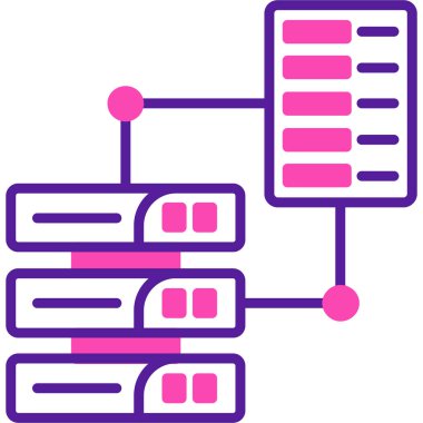 sunucu simgesi çizimi