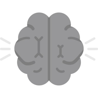 ok ikonu vektör çizim dizaynlı beyin