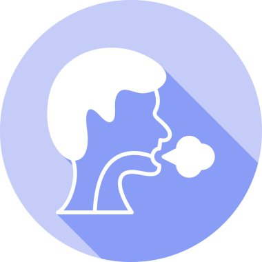 Adamım. Web simgesi basit illüstrasyon