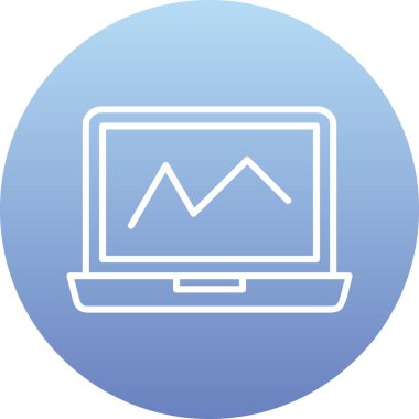 bilgisayar simgesi vektör illüstrasyonu