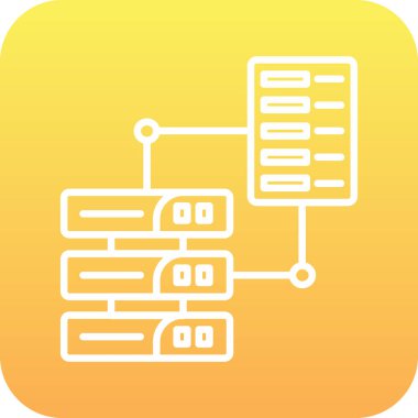 sunucu simgesi çizimi