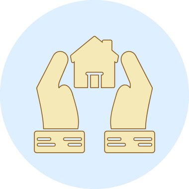 Modern simgenin vektör illüstrasyonu