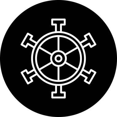 Modern b 'nin vektör illüstrasyonu vites simgesinden yoksun