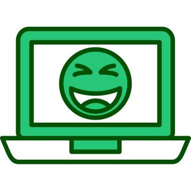 mutlu gülen kutsal kişilerin resmi, vektör çizim