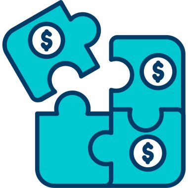 Dolar bulmacası. Basit resimleme