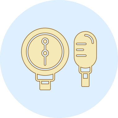 trend biçimi izole edilmiş arkaplanda anahtar simgesi