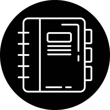 belge simgesi, vektör çizimi