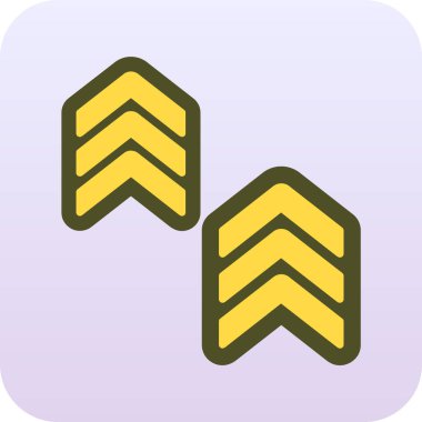 Ordu rozet simgesi - taslak biçimi