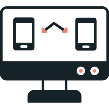 Bilgisayar monitörü. Basit tasarım