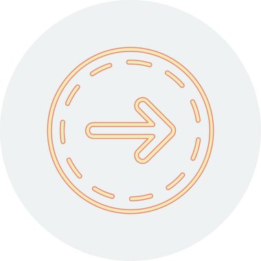 Ok. Web simgesi basit tasarım