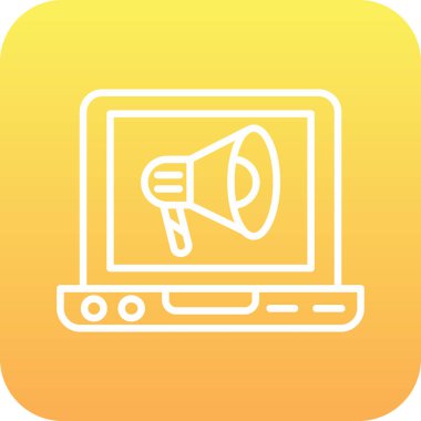 seo modern simgesinin vektör illüstrasyonu