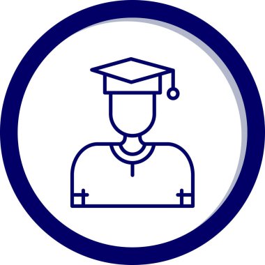 Eğitim simgesinin vektör illüstrasyonu