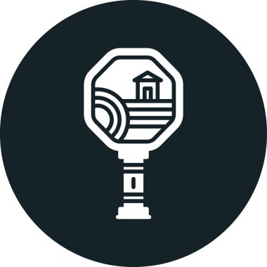 Vektör lamba web simgesi