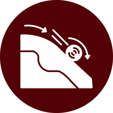 Yol işaretinin vektör illüstrasyonu