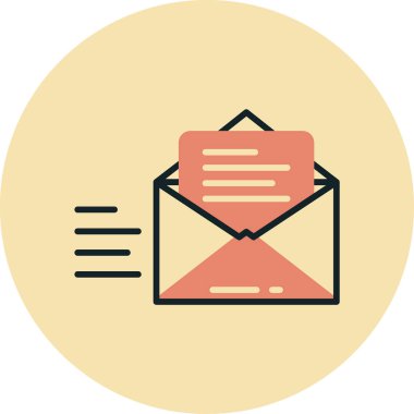 e- posta iletisi simgesi - özet biçimi