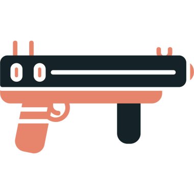 Tabanca. Web simgesi basit illüstrasyon