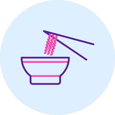 Beyaz arka planda izole edilmiş çizgi kovası ve kürek ikonu. Renkli taslak konsepti. vektör