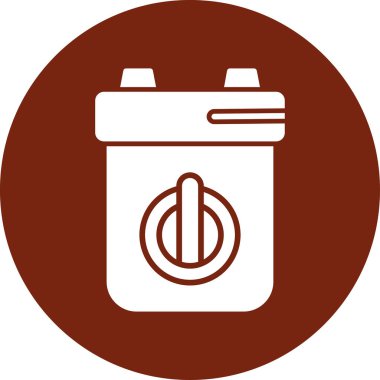 Vektör Kabartma Simgesi Tasarımı