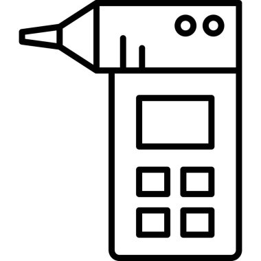 hesaplayıcı hesap makinesi matematik simgesi ana hat biçiminde