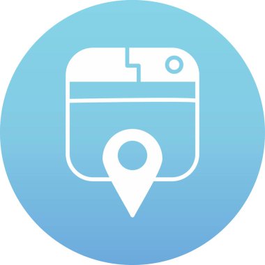 Modern b 'nin vektör illüstrasyonu simge haritasından yoksun