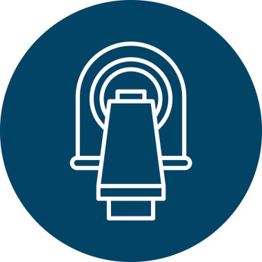 Çan simgesi izole edilmiş vektör çizimi