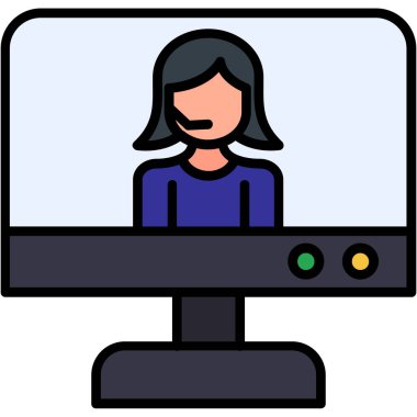 Masaüstü simgesi olan bilgisayar masaüstü