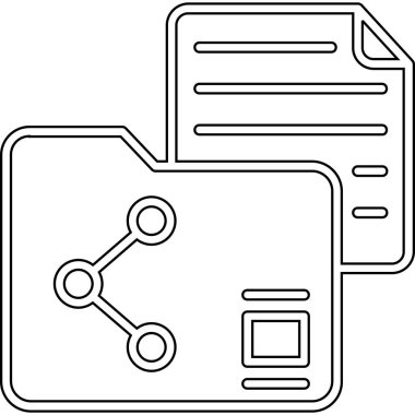 Eğilim biçimi izole edilmiş arkaplanda dizin simgesi