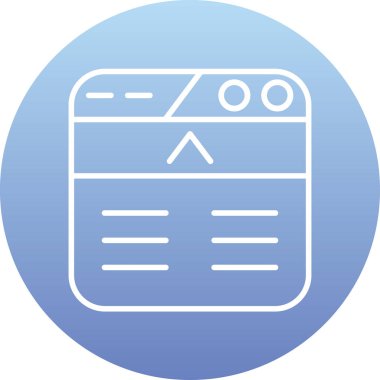 seo modern simgesinin vektör illüstrasyonu