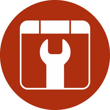 İngiliz anahtarı. Web simgesi basit tasarım