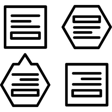 Belgeleri olan vektör simgeleri