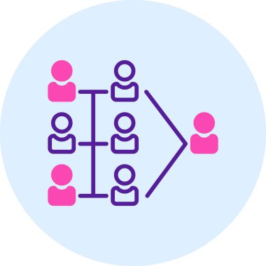 şebeke. Web simgesi basit illüstrasyon